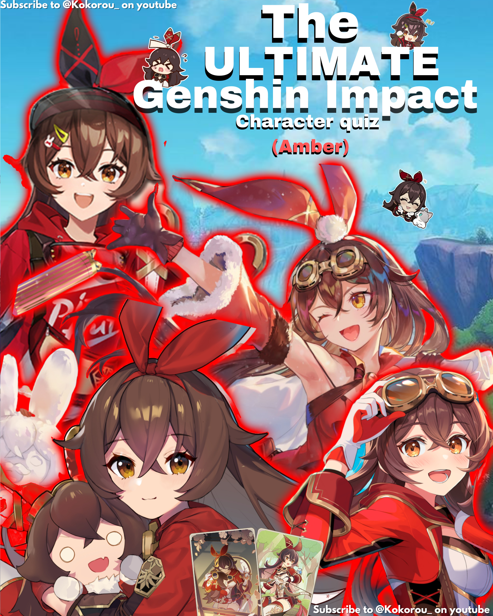 The ULTIMATE : Genshin Impact Character Quiz [Amber Edition]